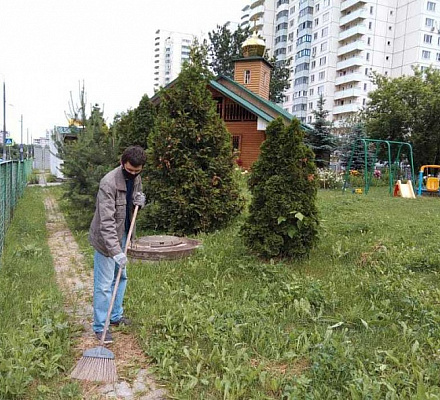 Die Kampagne 'Post of Purity' findet in Moskauer Kirchen statt