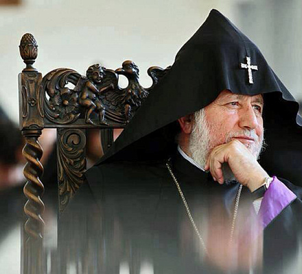 Католикос Всех Армян принял делегацию, возглавляемую президентом департаментского совета Буш-дю-Рон, Франция