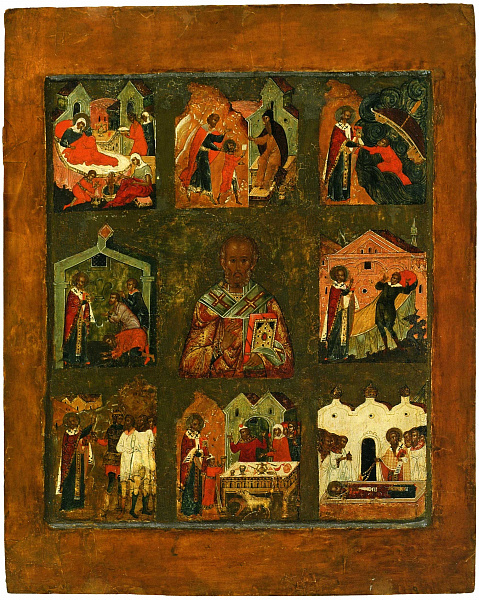 Никола Великорецкий, с житием (Ярославская)  