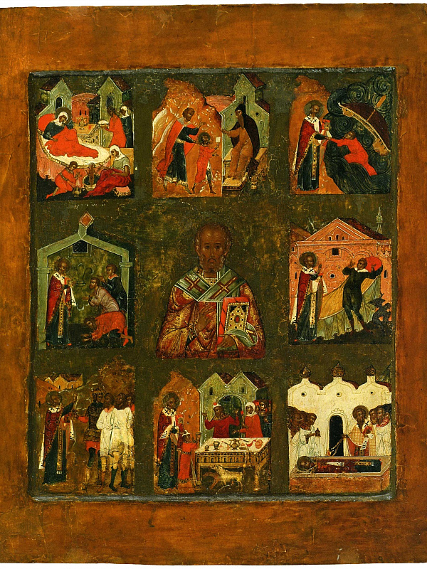 Никола Великорецкий, с житием (Ярославская)  