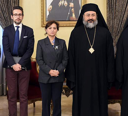 Заместитель спецпредставителя ООН по Сирии принят в Патриархии