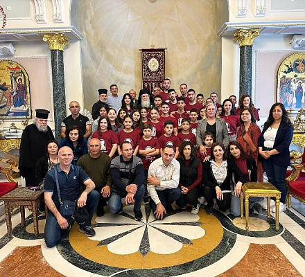 Недавние визиты к его блаженству