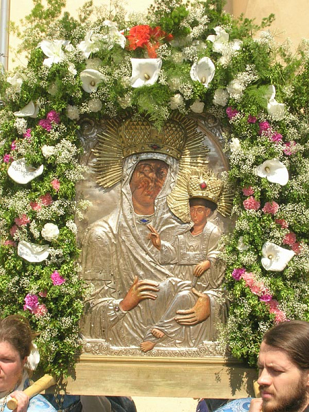 Межеричская икона Божьей Матери «Жизнеподательница»