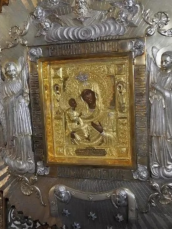 Иерусалимская икона Божьей Матери (в «Русике» на Афоне)  