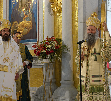 Рукоположение епископа Диоклийского Паисия, викария митрополита Черногорского и Приморского.