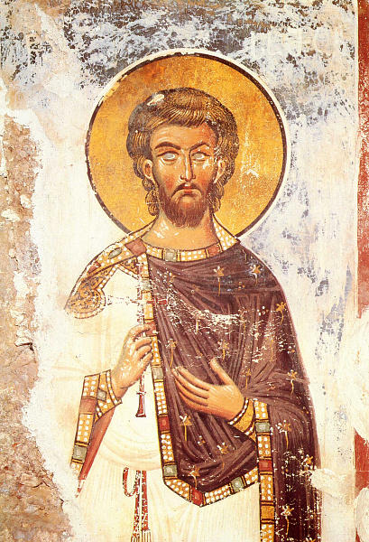 Мученик Самон Едесский (фреска)