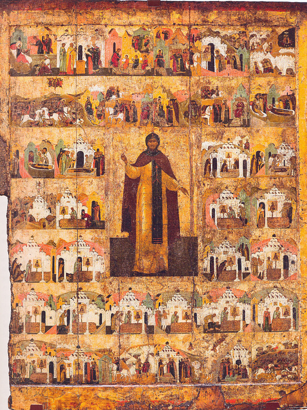 Александр Невский с житием