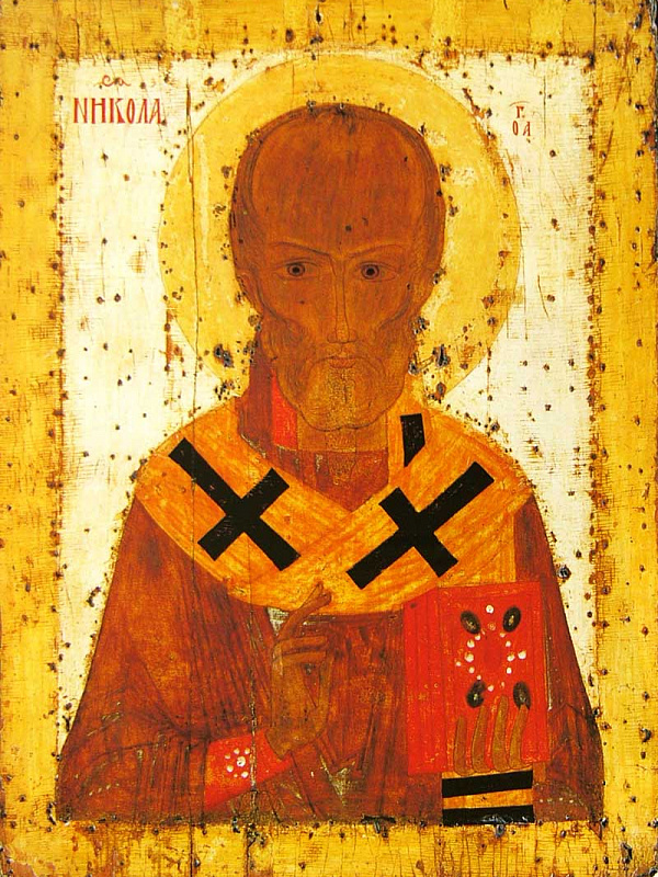 Никола Ростовский поясной  