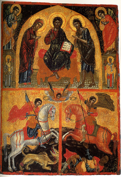 Деисус и избранные святые