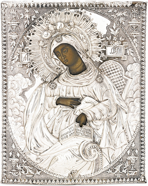 «Величит душа моя Господа» (Московская, в окладе)