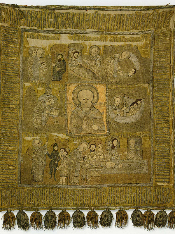 Святитель Николай Чудотворец, Великорецкая (пелена подвесная) 