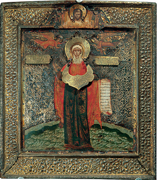 Вмч. Параскева Пятница (в окладе)