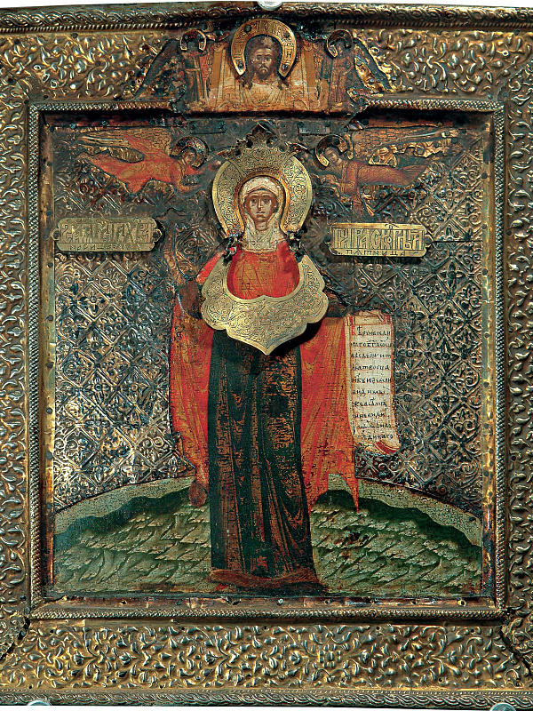 Вмч. Параскева Пятница (в окладе)