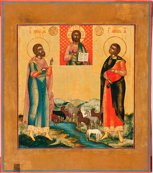 Мученики Флор и Лавр (Невьянская икона)