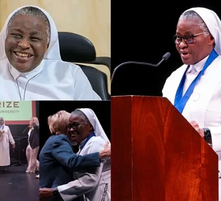 Нигерийская католическая религиозная сестра получила премию Opus Prize в размере 1,2 миллиона долларов