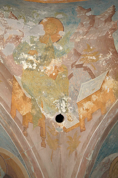 Апостол и евангелист Иоанн Богослов (фреска Дионисия)