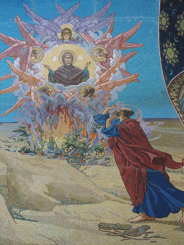 Неопалимая Купина (роспись) 