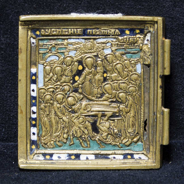 Успение Пресвятой Богородицы (створка складня) 