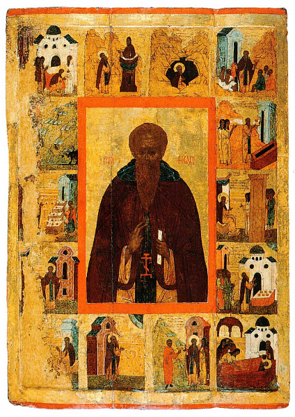 Преподобный Феодосий Великий, с житием 