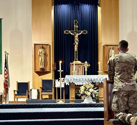 Военная архиепархия запускает инициативу по созданию католических общин на военных базах