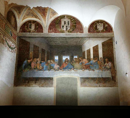 'Das letzte Abendmahl' von Leonardo da Vinci