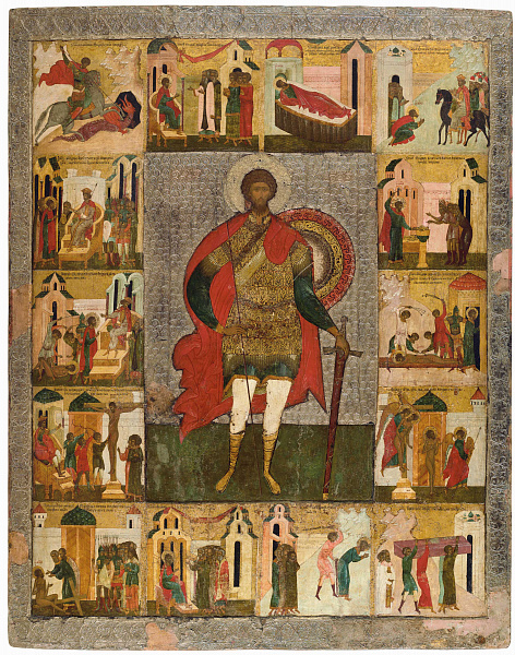 Св. Феодор Стратилат, с житием  