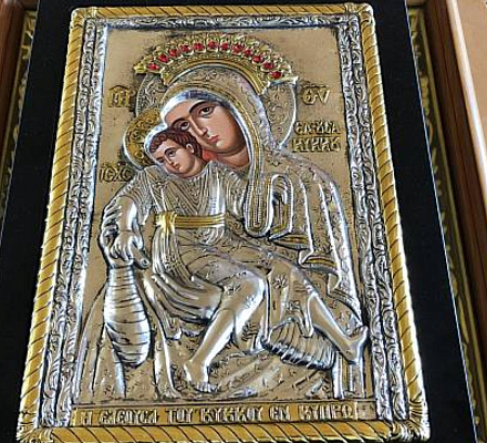 Die zypriotische Ikone der heiligsten Theotokos