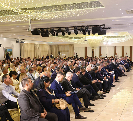 Начало конференции экспатриантов в Никосии, приуроченной к 50-летию турецкого вторжения