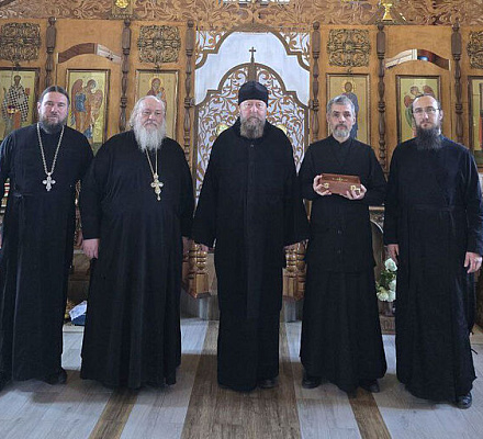 Ковчег с мощами Матроны Московской прибыл в Скадовскую епархию