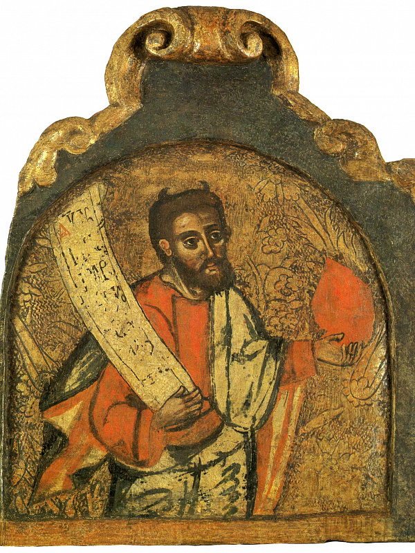 Пророк Моисей Боговидец, польская икона 