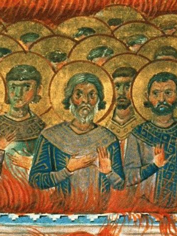 Мученики Васс, Евсевий. Евтихий и Василид  