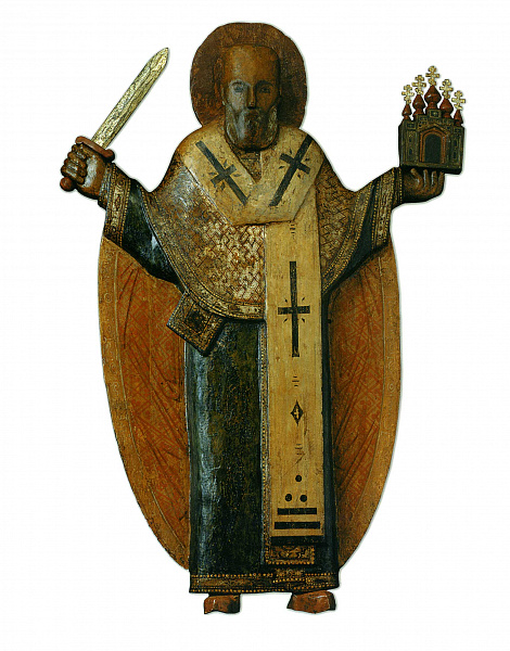 Никола Ратный, резная скульптура 