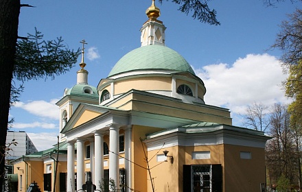 Kirche der Geburt Johannes des Täufers in Moskau