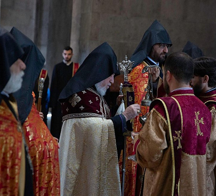 Состоялась панихида по армянам, погибшим в результате стихийного бедствия