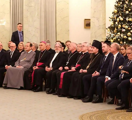 Новогодние встречи в Президентском дворце