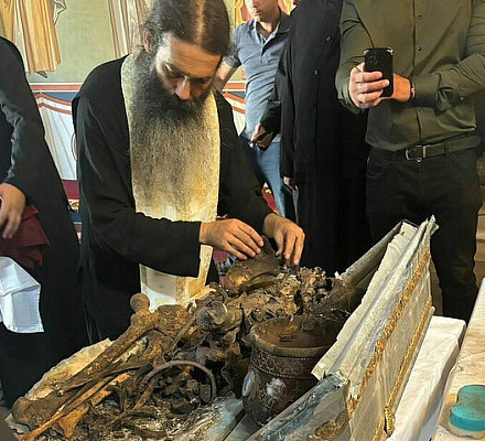 Обретены мощи святителя Никодима (Милоша)