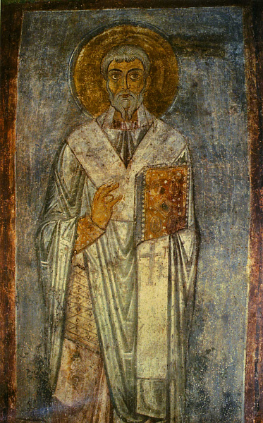 Свмч. Панкратий Тавроменийский, Антиохийский (фреска)