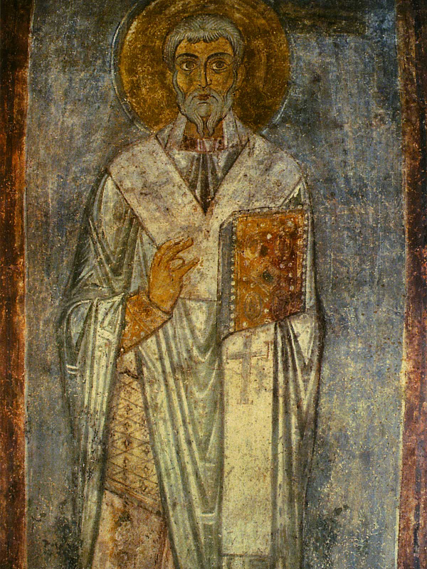 Свмч. Панкратий Тавроменийский, Антиохийский (фреска)