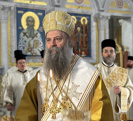 Патриарх Порфирий: Основным свойством святости является вера во Христа