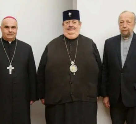 Встреча католико-православной двусторонней команды