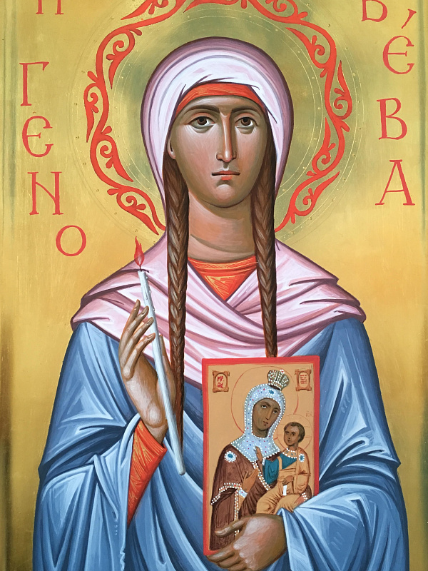 Преподобная Женевьева (Геновефа) Парижская