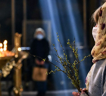 Was ist das Richtige mit einer geweihten Weide?