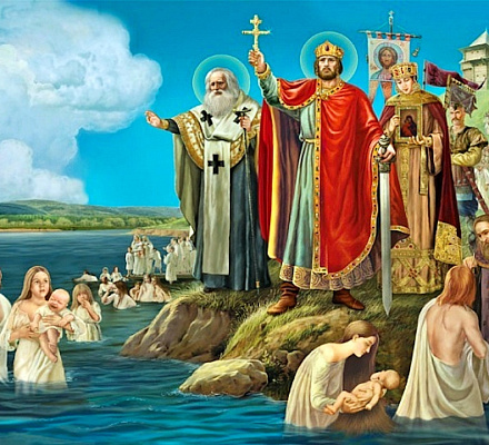 Patriarch Kirill wird am Tag der Taufe der Rus die Liturgie in der Kathedrale Christi des Erlösers feiern