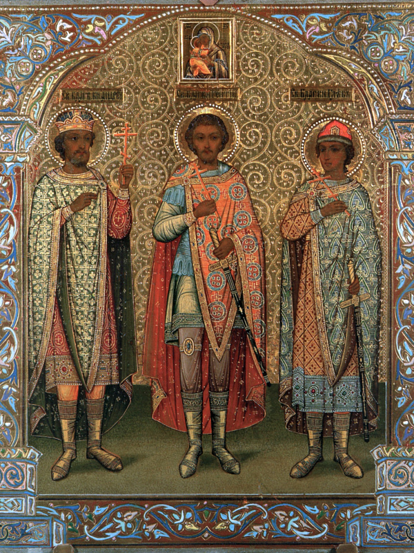 Андрей Боголюбский, Георгий Всеволодович и Глеб Андреевич, владимирские князья