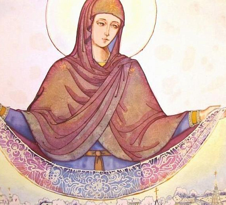 14. Oktober Orthodoxe Christen feiern den Schutz der Heiligen Jungfrau