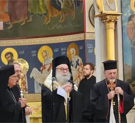 Предстоятель Антиохийской Православной Церкви назвал жертв теракта в храме Дамаска «мучениками религии и нации»