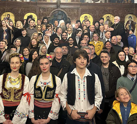 Лондон: торжественная доксология в честь сербского патриарха г. Порфирия