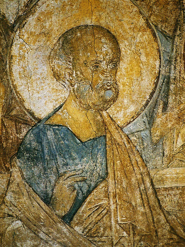 Апостол от 12-и Симон Зилот (фреска)  