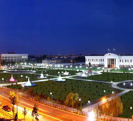 Die erste orthodoxe Kirche, die in Karakalpakstan gebaut wurde
