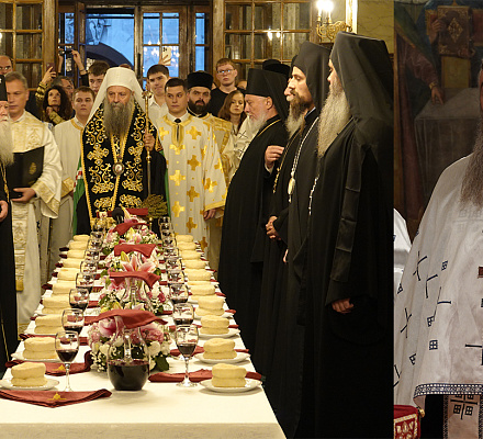 Рукоположение архимандрита Серафима во епископа Костайницкого, викария митрополита Среднезападной Америки.